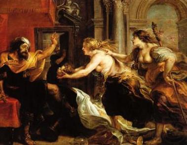 Peter Paul Rubens Tereus Confronted with the Head of his Son Itylus china oil painting image